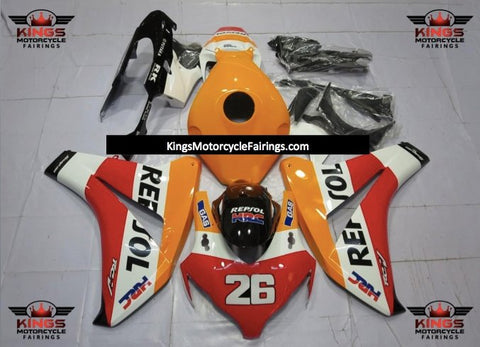 Honda CBR1000RR (2008-2011) Light Orange Repsol 26 Fairings