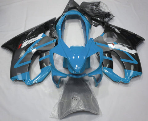 Honda CBR600F4i (2004-2007) Light Blue & Silver Fairings