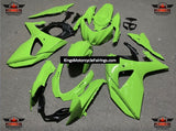 Lime Green Fairing Kit for a 2009, 2010, 2011, 2012, 2013, 2014, 2015 & 2016 Suzuki GSX-R1000 motorcycle