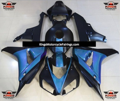 Honda CBR1000RR (2006-2007) Light Blue & Matte Black Fairings