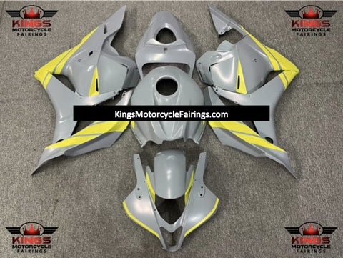 Honda CBR600RR (2009-2012) Matte Nardo Gray & Yellow Fairings