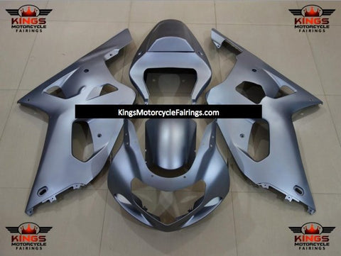 Suzuki GSXR600 (2000-2003) Matte Silver Fairings