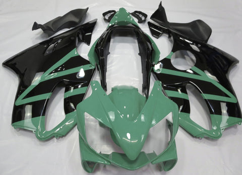 Honda CBR600F4i (2004-2007) Moss Green & Black Fairings