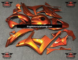Orange Fairing Kit for a 2007 and 2008 Honda CBR600RR motorcycle