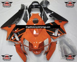 Orange and Black Fairing Kit for a 2003 and 2004 Honda CBR600RR motorcycle