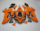 Orange, Black and White Fairing Kit for a 2006 & 2007 Kawasaki ZX-10R motorcycle