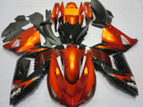 Orange and Black Fairing Kit for a 2006, 2007, 2008, 2009, 2010 & 2011 Kawasaki Ninja ZX-14R motorcycle