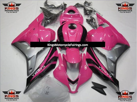 Honda CBR600RR (2009-2012) Pink, Black & Silver Karma Fairings