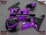 Purple and Black Fairing Kit for a 2000, 2001, 2002 & 2003 Suzuki GSX-R600 motorcycle