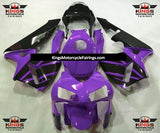 Purple and Black OEM Style Fairing Kit for a 2003 and 2004 Honda CBR600RR motorcycle
