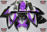 Purple, Gray and Black and Fairing Kit for a 2006 & 2007 Suzuki GSX-R600 motorcycle