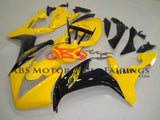 Yellow & Black Race Fairing Kit for a 2004, 2005 & 2006 Yamaha YZF-R1 motorcycle