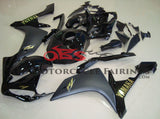 Matte Black, Gloss Black and Gold Fairing Kit for a 2007 & 2008 Yamaha YZF-R1 motorcycle