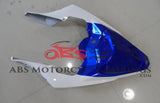 Blue and White Fairing Kit for a 2012, 2013 & 2014 Yamaha YZF-R1 motorcycle