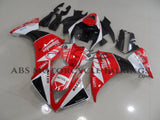 Yamaha YZF-R1 (2012-2014) Red, White & Black Milwaukee Fairings