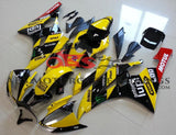 Yellow and Black Fairing Kit for a 2006 & 2007 Yamaha YZF-R6 motorcycle