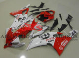 White and Red Coca Cola Zero Fairing Kit for a 2008, 2009, 2010, 2011, 2012, 2013, 2014, 2015 & 2016 Yamaha YZF-R6 motorcycle