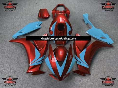 Honda CBR1000RR (2012-2016) Red & Light Blue Fairings