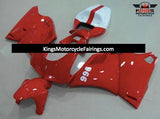 Red and White Fairing Kit for a 1994, 1995, 1996, 1997, 1998, 1999, 2000, 2001, 2002 & 2003 Ducati 748 motorcycle