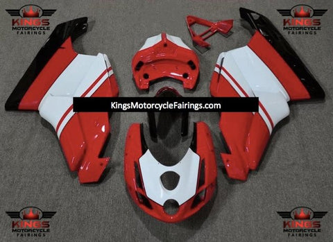 Ducati 749 (2003-2004) Red, Black & White Fairings