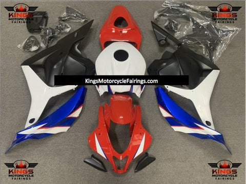 Honda CBR600RR (2009-2012) Red, Blue, White & Matte Black Fairings