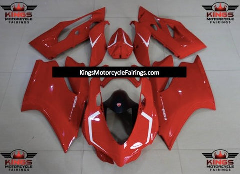 Ducati 1199 (2011-2014) Red & White Fairings