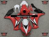 Red, White and Black Fairing Kit for a 2012, 2013, 2014, 2015 & 2016 Honda CBR1000RR motorcycle