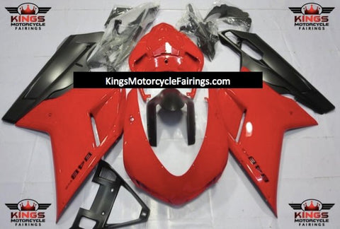 Ducati 1198 (2007-2012) Red & Matte Black Fairings