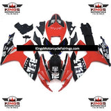 Red, Black and White Iridium Fairing Kit for a 2006 & 2007 Suzuki GSX-R750 motorcycle