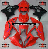 Red and Black Fairing Kit for a 2009, 2010, 2011, 2012, 2013 and 2014 BMW S1000RR motorcycle