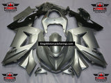 Fairing kit for a Kawasaki ZX6R 636 (2003-2004) Silver & Matte Black