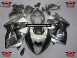 Gray and Dark Gray Fairing Kit for a 1999, 2000, 2001, 2002, 2003, 2004, 2005, 2006, & 2007 Suzuki GSX-R1300 Hayabusa motorcycle