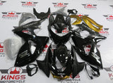 Black, Gold and Silver Fairing Kit for a 2009, 2010, 2011, 2012, 2013, 2014, 2015 & 2016 Suzuki GSX-R1000 motorcycle