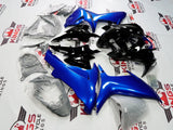 Black and Blue Fairing Kit for a 2011, 2012, 2013, 2014, 2015, 2016, 2017, 2018, 2019, 2020 & 2021 Suzuki GSX-R750 motorcycle