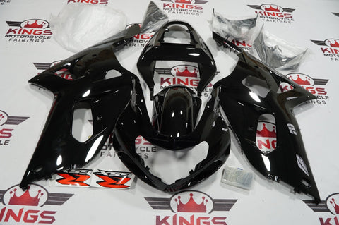 Suzuki GSXR 600 Fairings (2000-2003) Black at KingsMotorcycleFairings.com