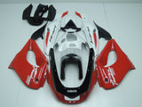 Red, White and Black Fairing Kit for a 1998, 1999, 2000, 2001, 2002 & 2003 Suzuki TL1000R motorcycle
