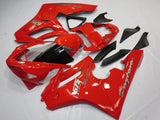 Red and Silver Fairing Kit for a 2006, 2007 & 2008 Triumph Daytona 675 motorcycle - KingsMotorcycleFairings.com