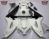 White and Black Fairing Kit for a 2006 & 2007 Honda CBR1000RR motorcycle