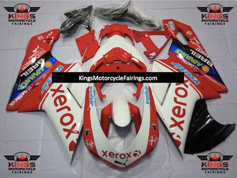 Ducati 1098 (2007-2012) Red & White XEROX Fairings