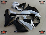 Suzuki GSXR600 (2011-2023) White & Black Fairings at KingsMotorcycleFairings.com
