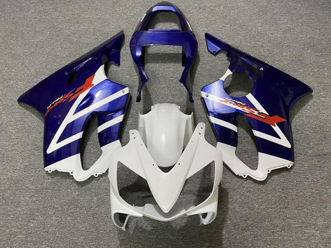 Honda CBR600F4i (2001-2003) White, Blue & Red Fairings