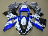 White, Blue and Black Yamalube Fairing Kit for a 1998 & 1999 Yamaha YZF-R1 motorcycle
