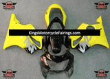 Yellow, Black and Silver Fairing Kit for a 1999 & 2000 Honda CBR600F4 motorcycle