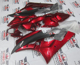 Yamaha YZF-R6 (2006-2007) Candy Red & Matte Black Fairings at KingsMotorcycleFairings.com