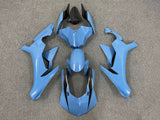 Yamaha YZF-R1 Fairings (2020-2025) Light Blue, Black at KingsMotorcycleFairings.com
