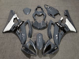 Yamaha YZF-R6 Fairings (2006-2007) Nardo Gray, Black, White at KingsMotorcycleFairings.com