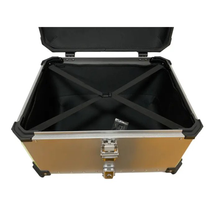 Motorcycle Top Box - Silver Neon 65 Liter | Kings
