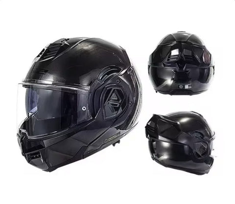 All Black LS2 Motorcycle Helmet at KingsMotorcycleFairings.com!