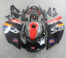 Aprilia RS125 Fairing set (2000-2005) Black, Silver, Red at KingsMotorcycleFairings.com