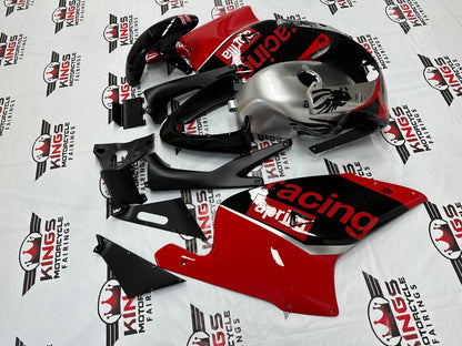 Aprilia RS125 Fairings (2000-2005) Red, Black, Silver at KingsMotorcycleFairings.com